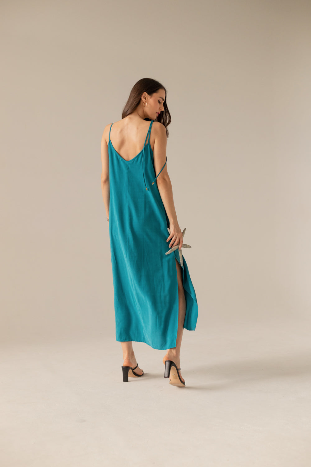 Aphrodite Maxi Dress - Turquoise