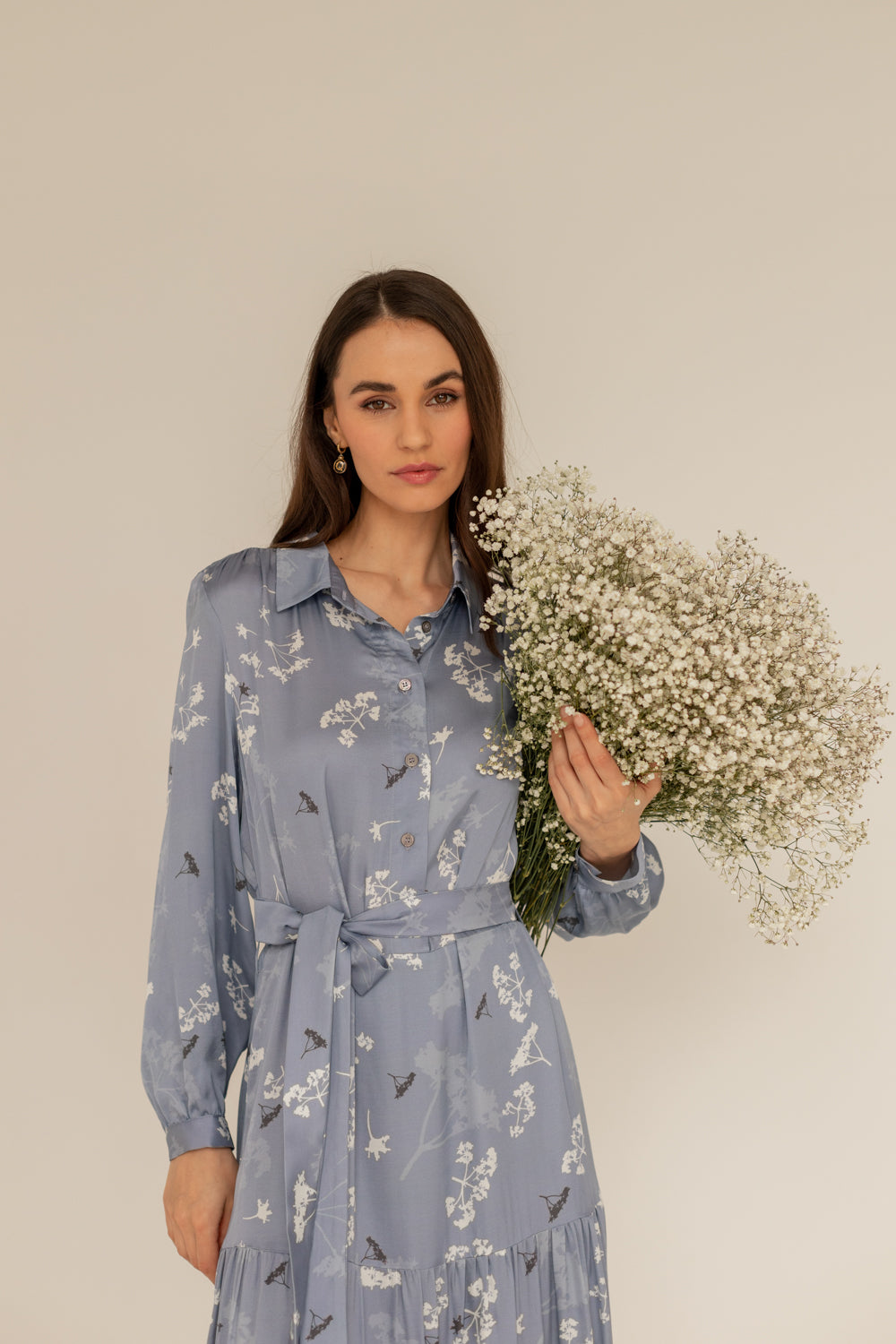 Ephemeral Flower Detailed - Maxi Dress