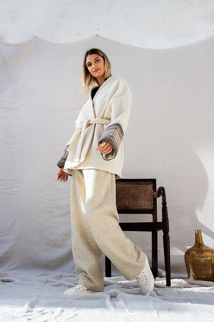 Selenite Wool Coat
