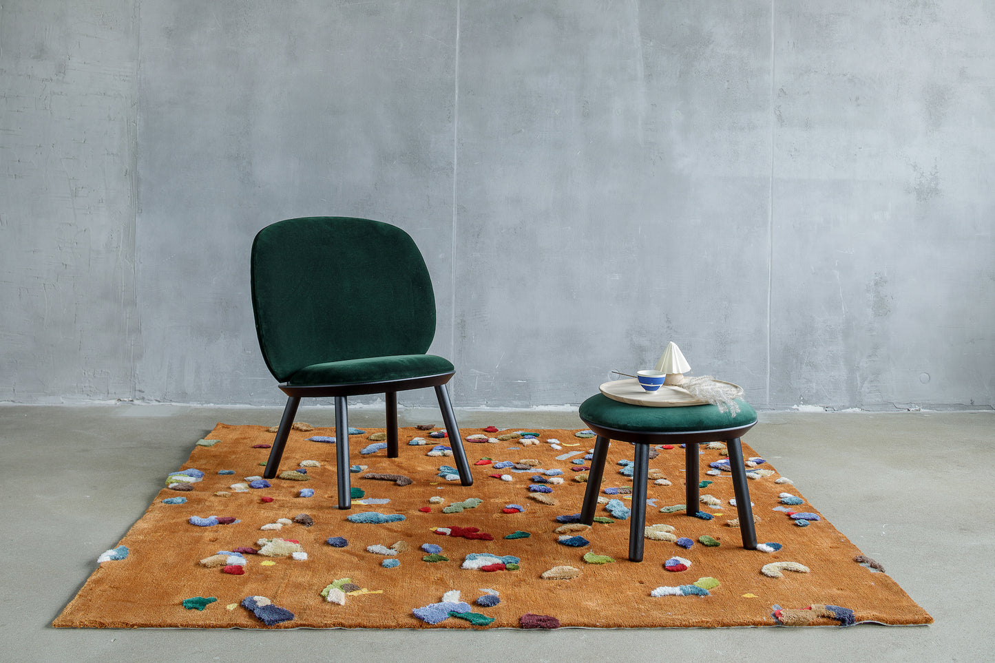 Chaos Linen Rug 200 X 200