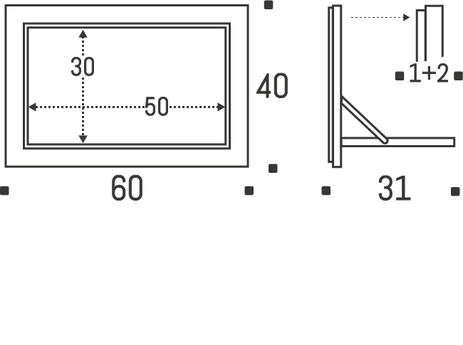 Fläpps Shelf 60×40 – PS Collage 3 – Pattern Studio