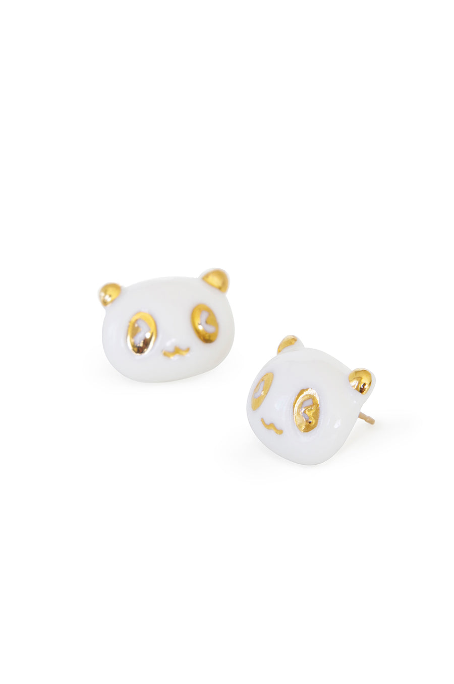 Lucky Panda Stud Earrings