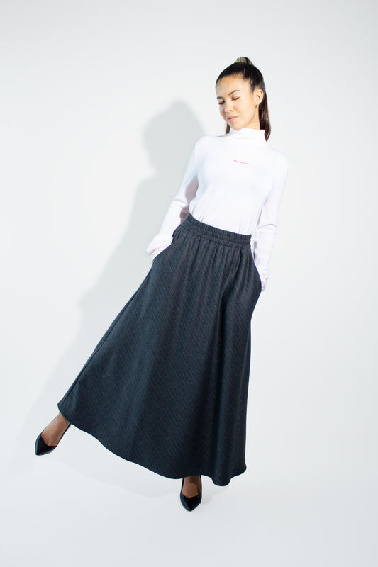 Easy Wool Skirt Wos