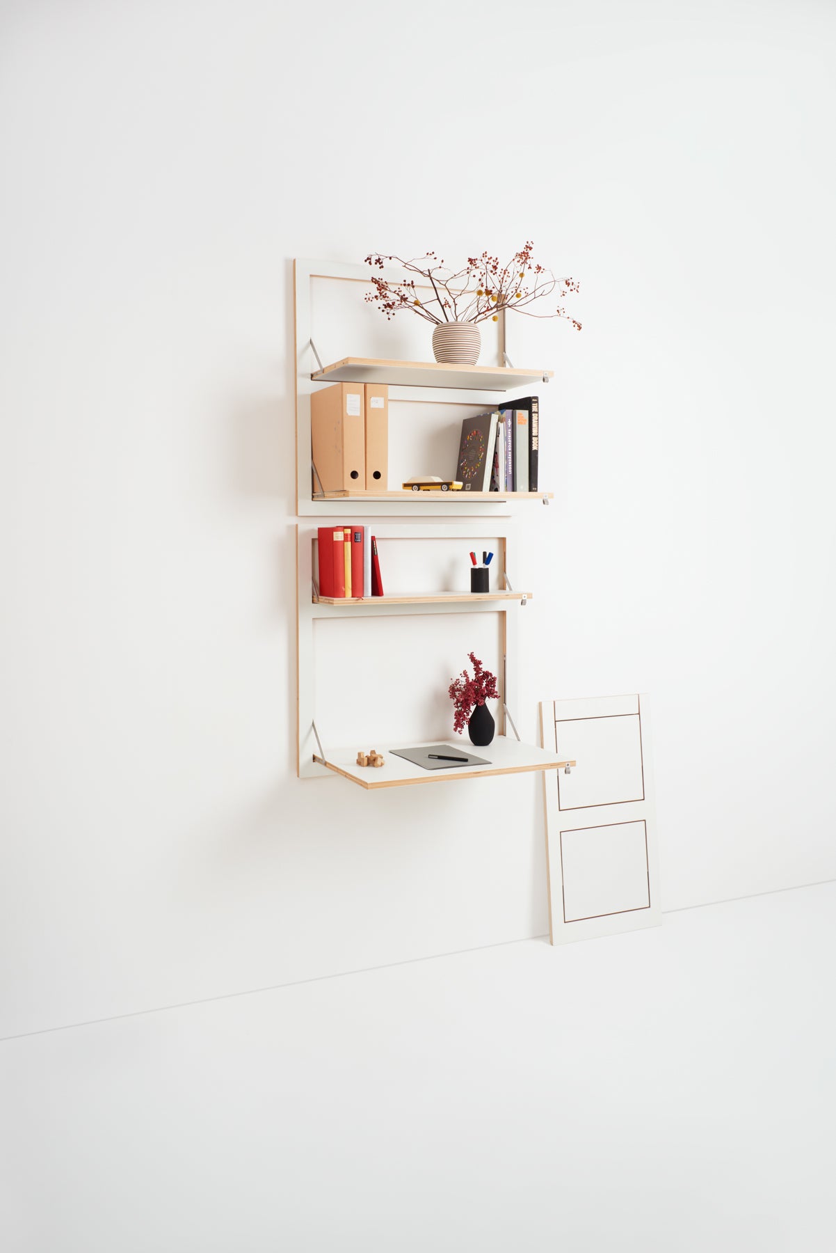 Fläpps Shelf White 80×80-2