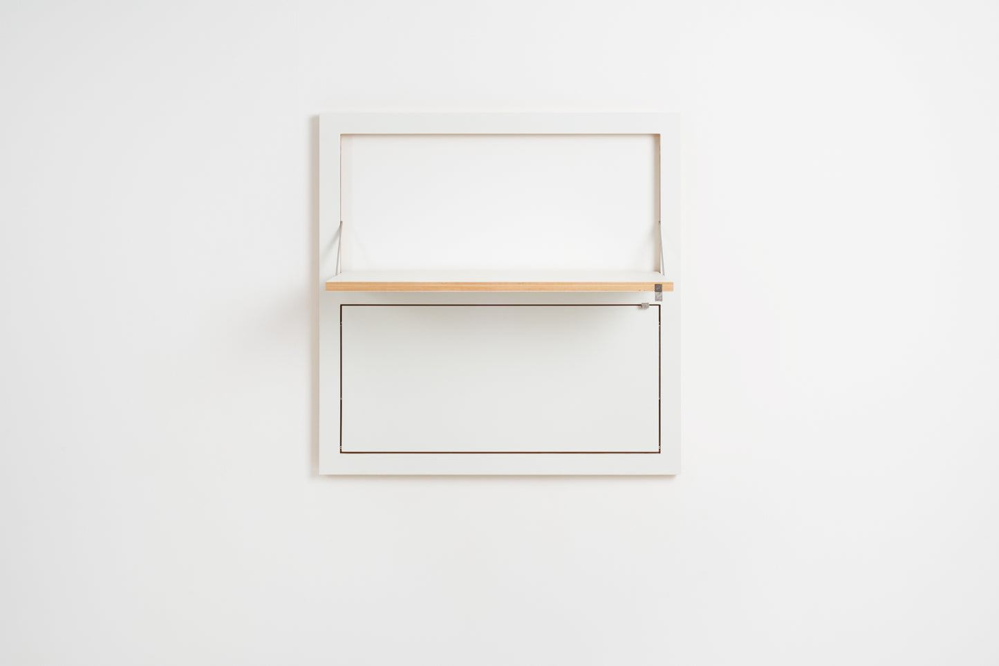 Fläpps Shelf White 80×80-2