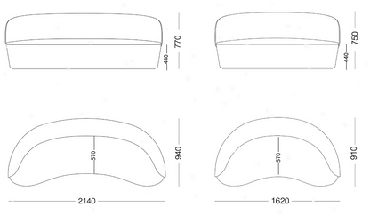 Naïve Sofa Gabriel Harlequin