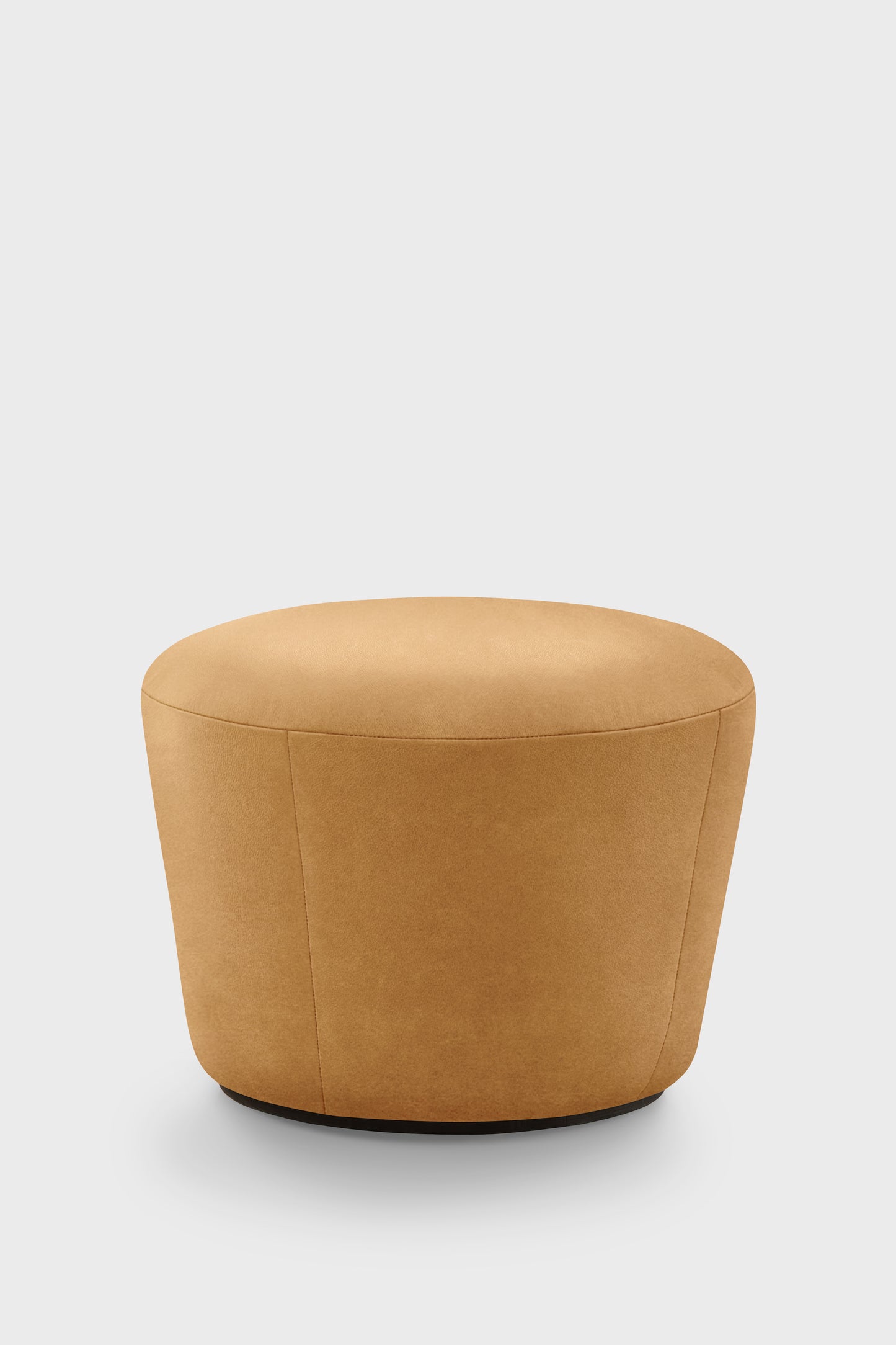 Naïve Pouf Vintage Cognac Leather