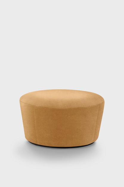 Naïve Pouf Vintage Cognac Leather