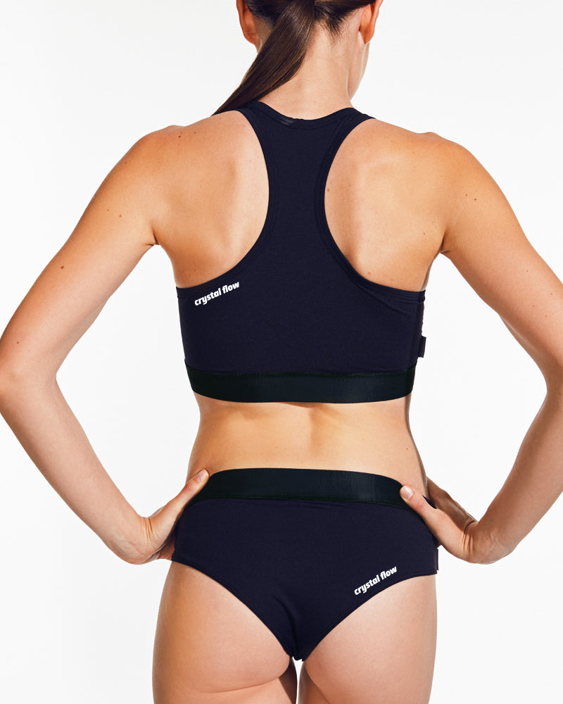 Bikini Top Ocean Lovers Black