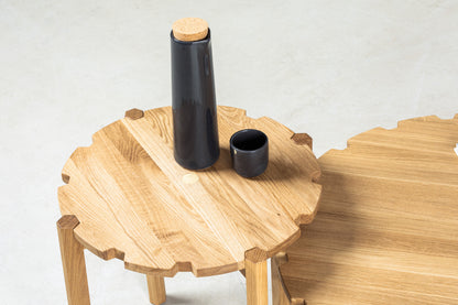 Pinion Oak Side Table - D50