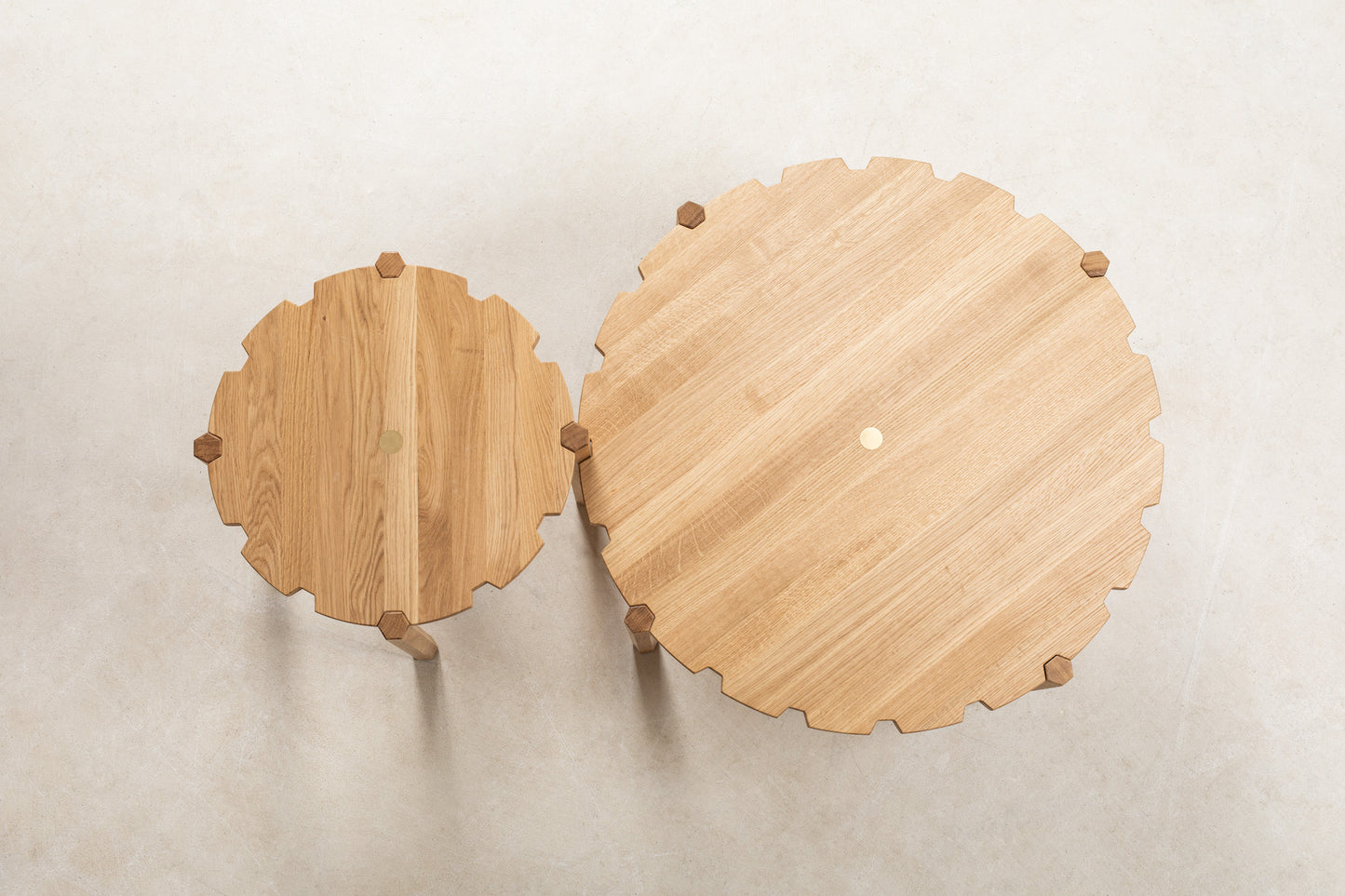 Pinion Oak Side Table - D80