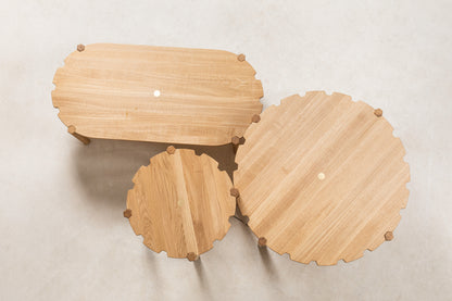 Pinion Oak Side Table - L100
