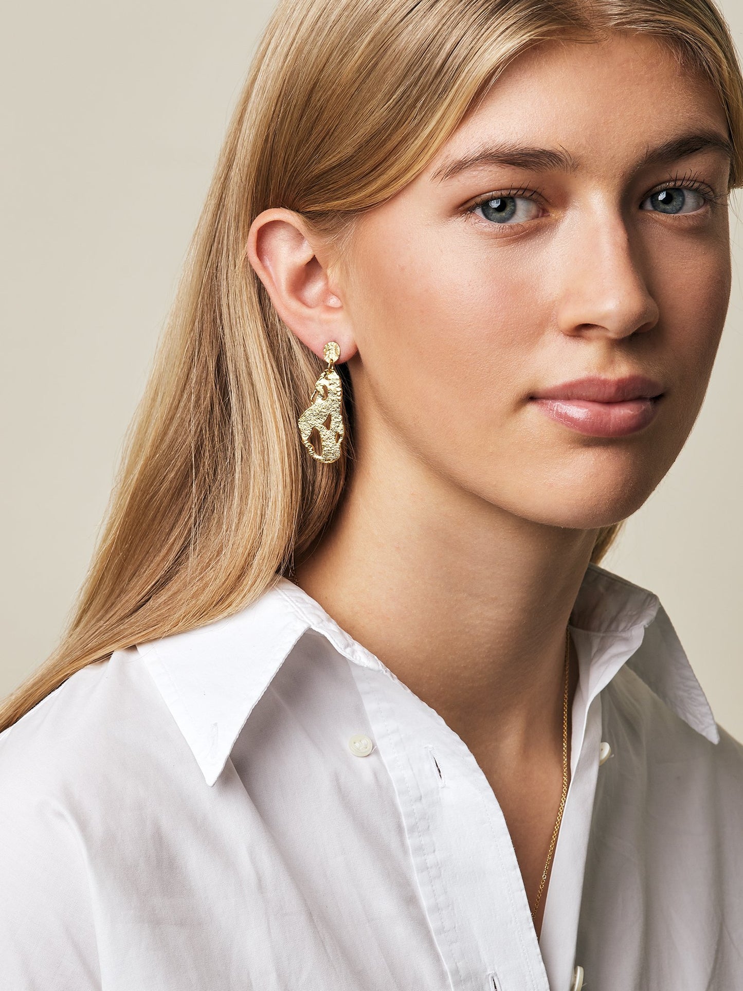 Organic Shapes - Seaweed earrings