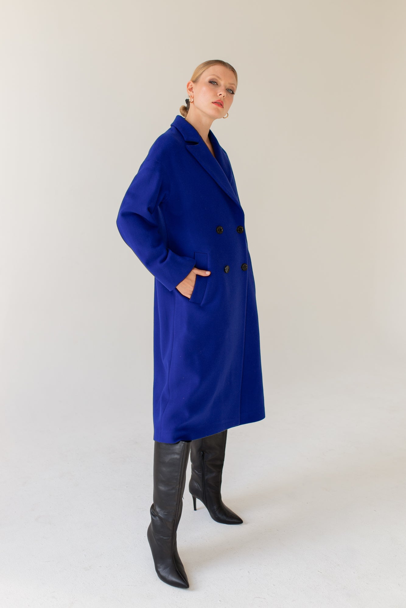 Sapphire-double-breasted-cashmere-wool-coat